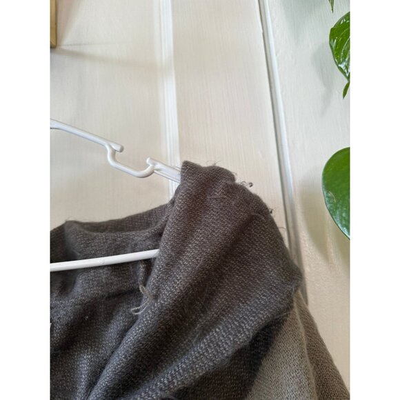 Croft & Barrow one size multiple gray color poncho - Picture 7 of 11